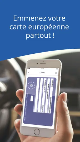 Capture d'écran de Compte Ameli sur iPhone 6