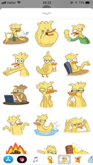 duck cute pun funny stickers iphone screenshot 2