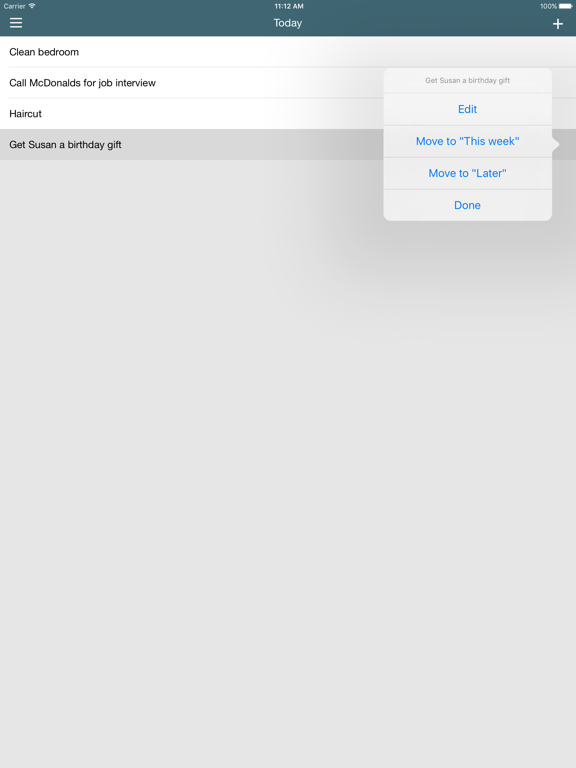Screenshot #6 pour 3Do - Simple Triple To Do List