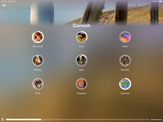 Learn Cornish - EuroTalk iPad screenshot