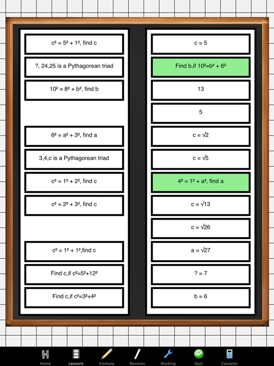 Pythagoras Theorem Maths