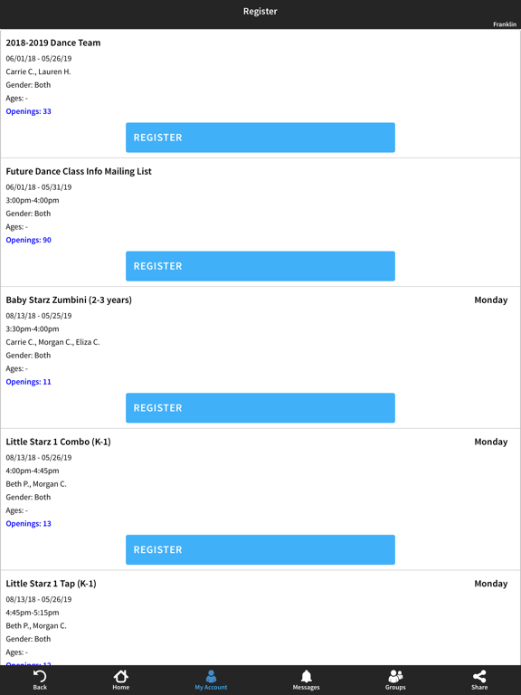 All Starz Dance Academy iPad screenshot 4 - Lifestyle app