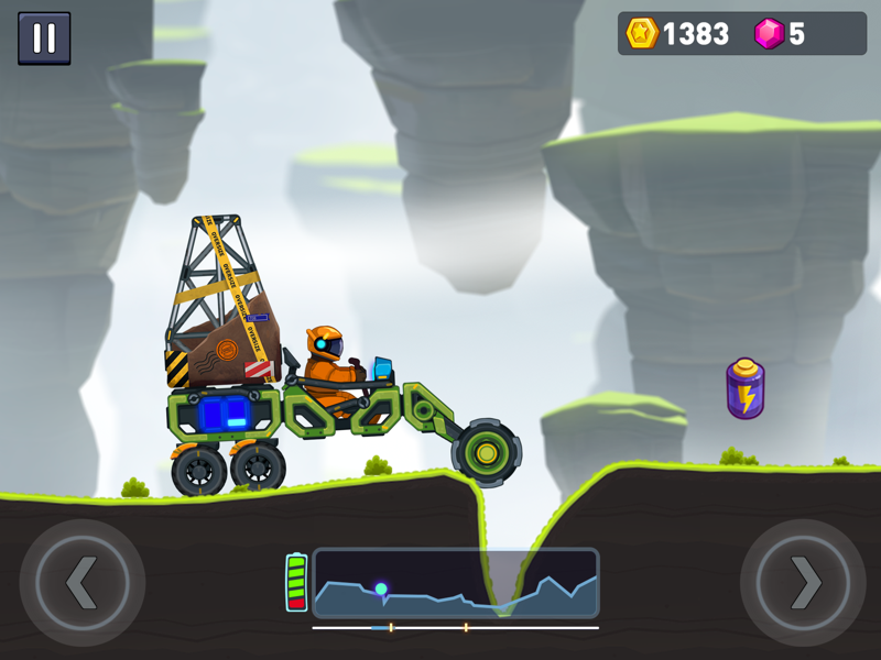 Rovercraft 2: Race a space car official gameplay screenshot 3