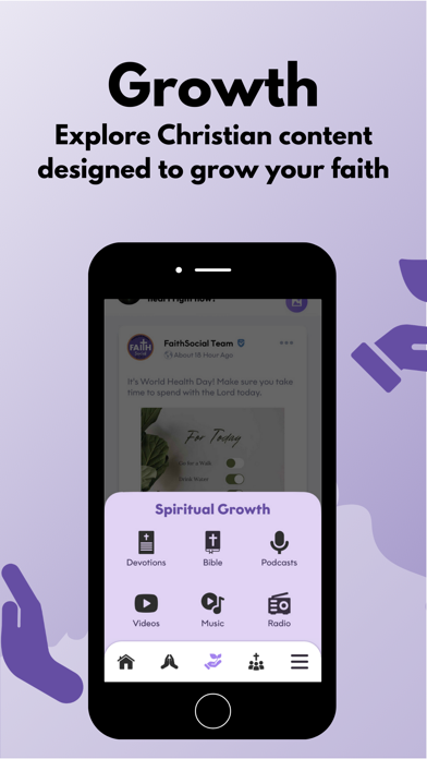 FaithSocial Screenshot
