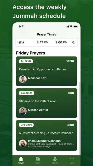 Islamic Association Of Raleigh Screenshot