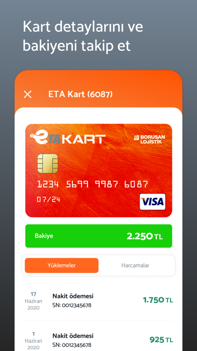 ETA E-Taşımacılık Screenshot