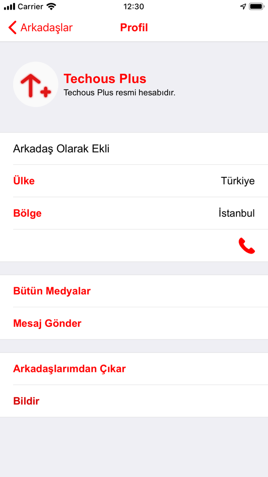 #4. Techous Messenger (iOS) 由: Mustafa Barkin Uzpak