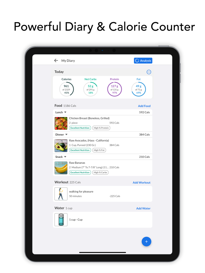 Carb and Keto Manager - Aspire