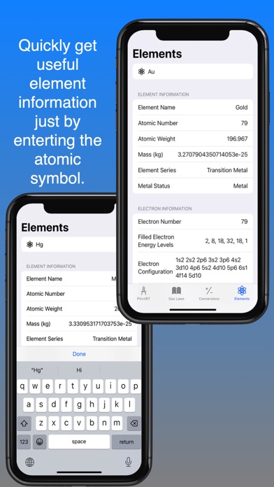 Gas Law Calc Screenshot