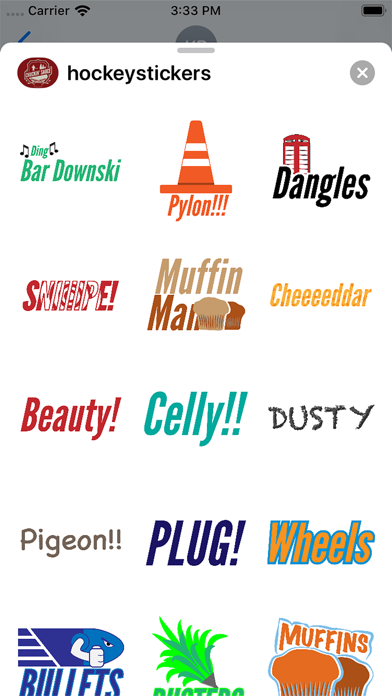 Hockey Stickers Screenshot