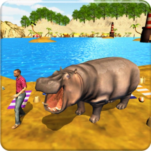 Hungry Hippo Attack 3D Game