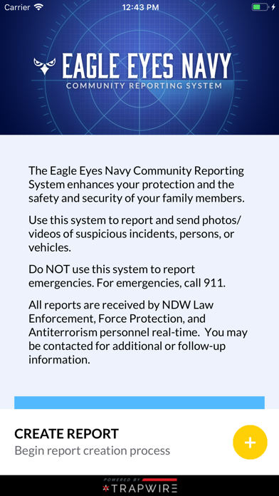 Eagle Eyes Navy Screenshot
