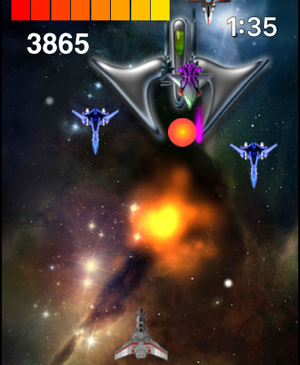 ‎Captura de tela do Space War GS