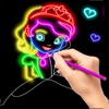 Learn to Draw Glow Cartoon icon