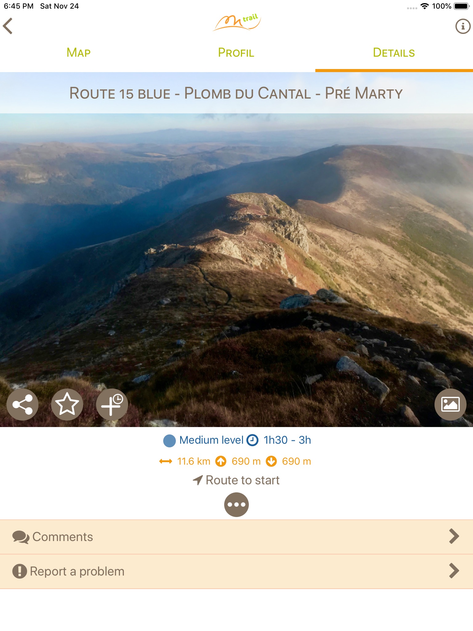 Massif Cantalien Espace Trail screenshot 4