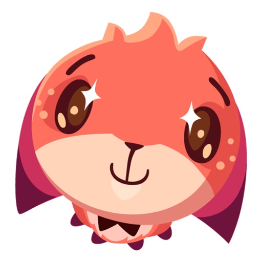 Fox Cute Pun Funny Stickers icon