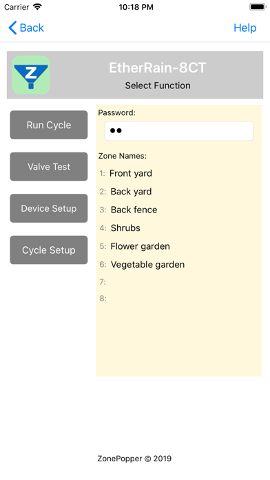 ZonePopper Screenshot