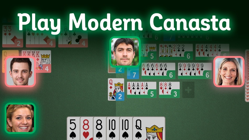 #3. Canasta.com (iOS) 由: Game Publishing