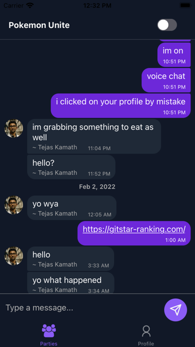 GamerParty - Chat & Play Screenshot