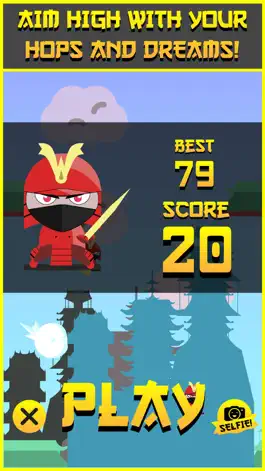 Game screenshot Hop Hop Ninja! apk