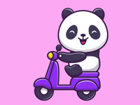 Baby Panda Stickers