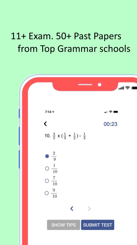 #3. 11+ Maths Practice Papers GCSE (iOS) 由: Vijaya Koganti