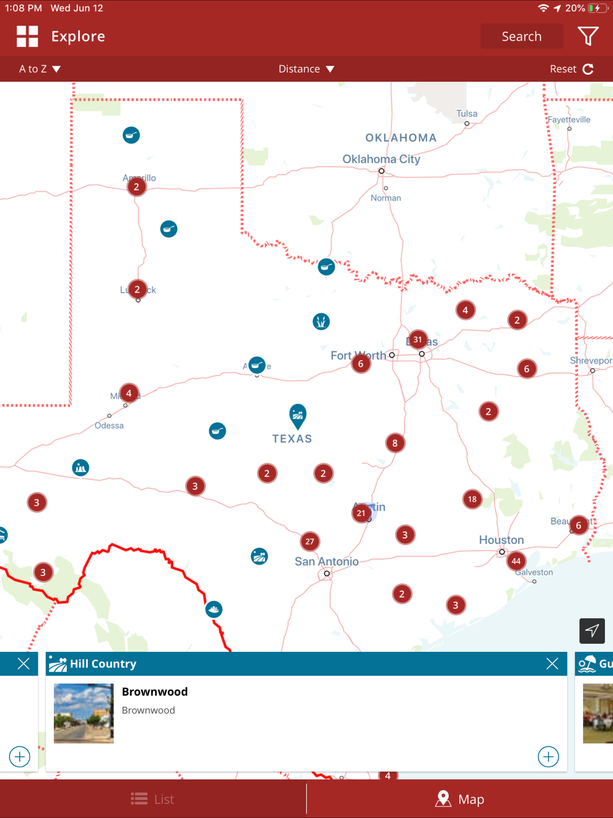 Tour Texas screenshot 7