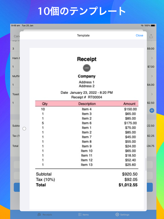 Receipt Makerのおすすめ画像3