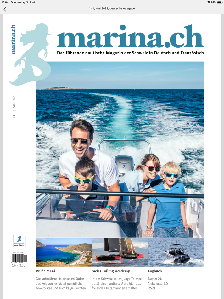 #6. marina.ch (iOS) 由: Los media GmbH