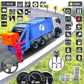 Ảnh chụp màn hình (3) Garbage Track 3D Cleaning Game