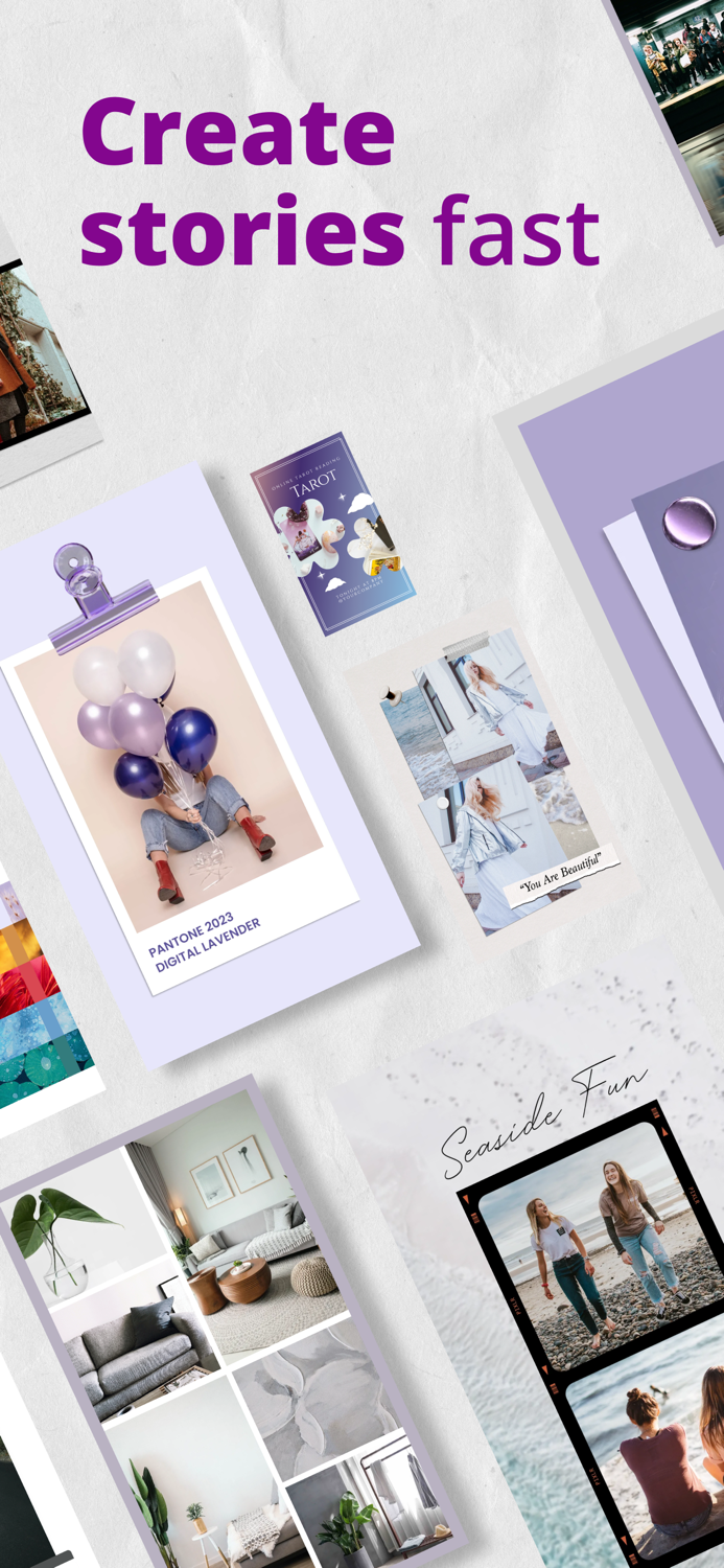 Stories by Pixlr Photo Layout