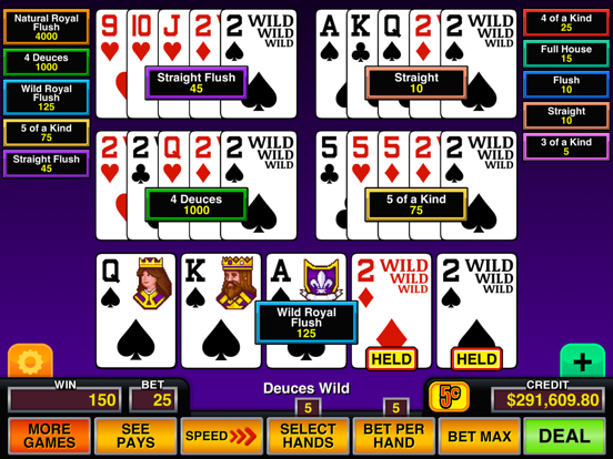 Screenshot #4 pour Video Poker Multi Pro
