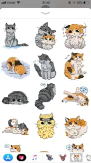 How to cancel & delete cat bigmoji funny stickers 3