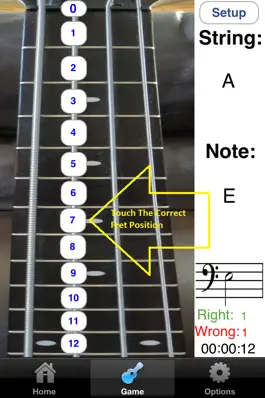 Game screenshot Bass Fretboard Addict hack