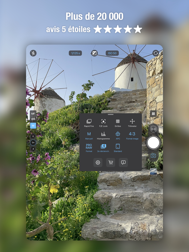 ‎ProCamera. Appareil Photo RAW Capture d'écran