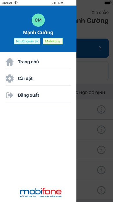 Screenshot #1 pour MobiFone Meeting