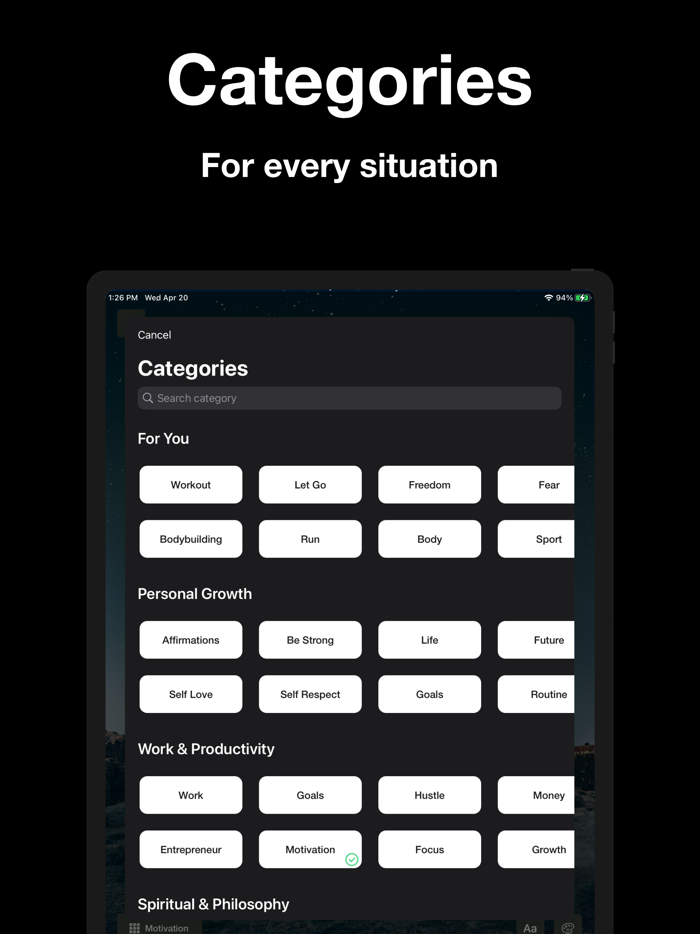Daily Quotes and Motivation