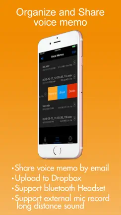Voice Recorder HD iPhone image 4