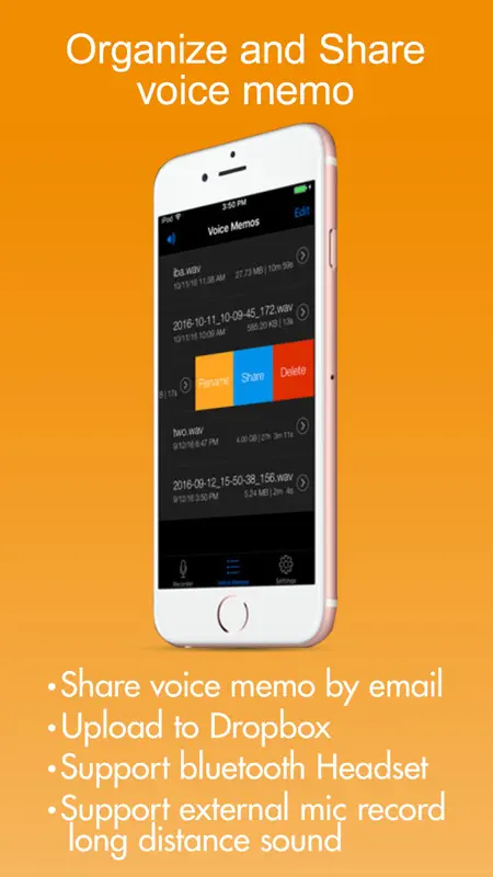 Voice Recorder HD screenshot 4 of 5