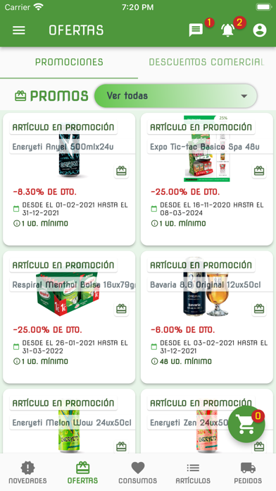 APP Aperitivos Malaga Screenshot