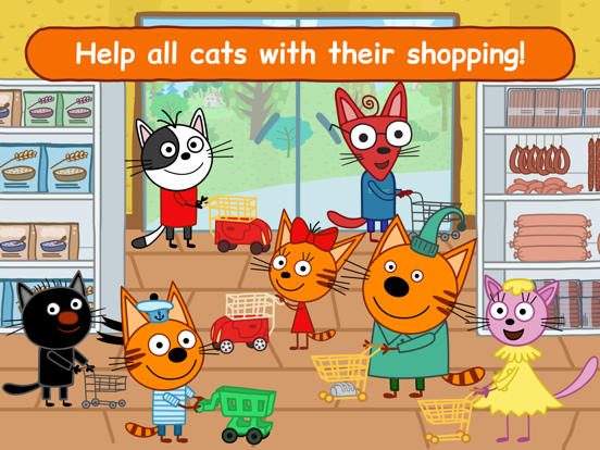 Kid-E-Cats: Supermarket Game! iPad screenshot 6 - Games app