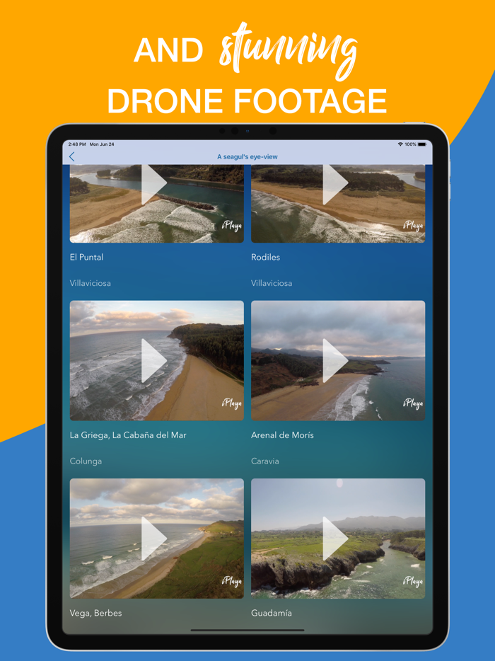 iPlaya. Beach weather forecast