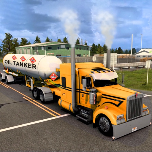 Oil Tanker Truck Drive Games Icon