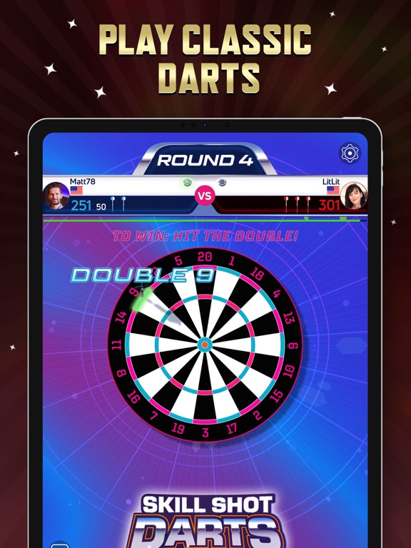 Screenshot #5 pour Skill Shot Darts: PvP Game