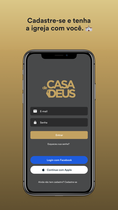 Igreja Batista Casa de Deus Screenshot