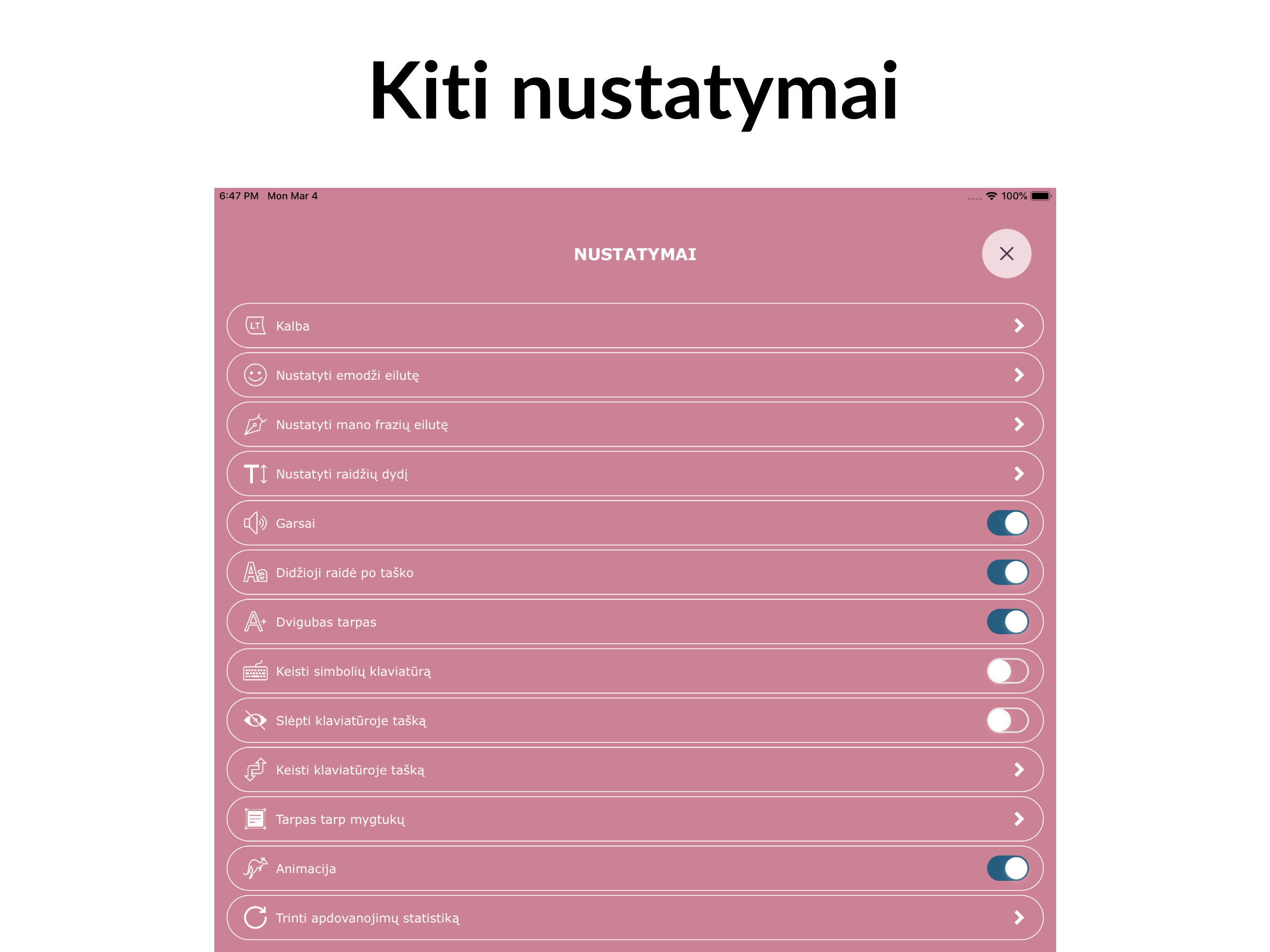 Lietuviška klaviatūra “Ačiū”
