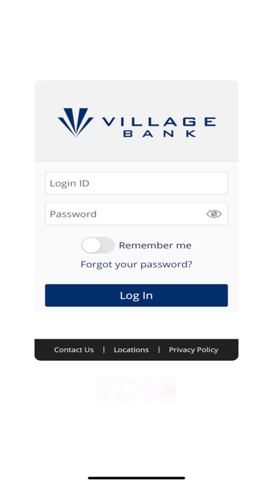 Village Bank Screenshot