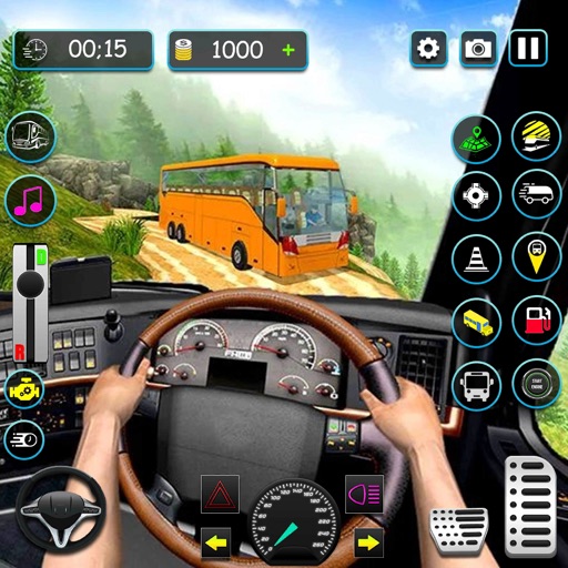 Offroad City Bus Simulator 3D iOS App