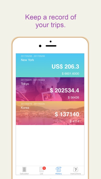 I'M Travel Calculator screenshot-3