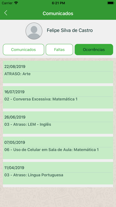 Objetivo Frei Gaspar Mobile Screenshot